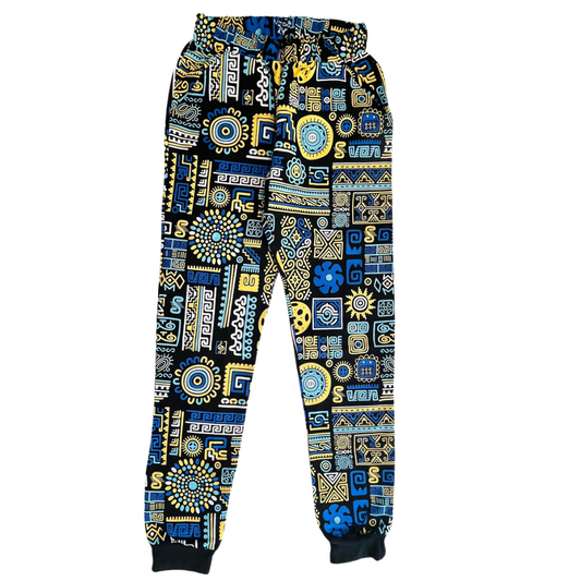African print pants for the entire family
