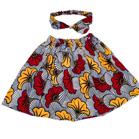 African print ankara skirt for girls