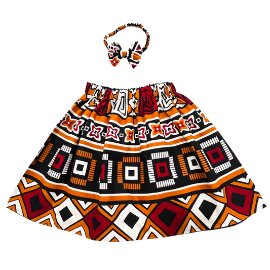 African print ankara skirt for girls