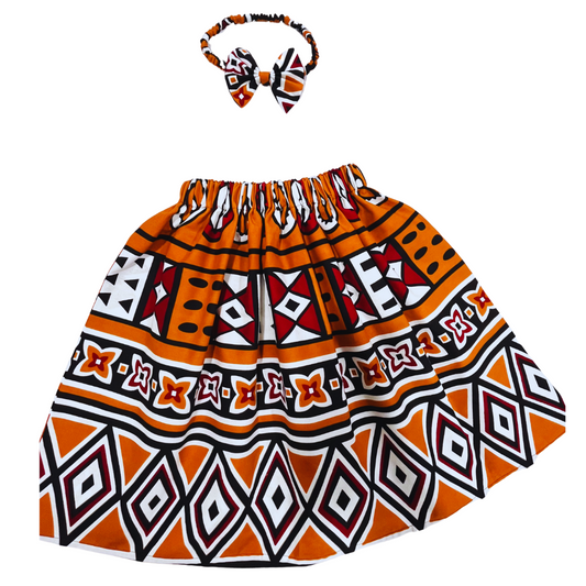 African print ankara skirt for girls