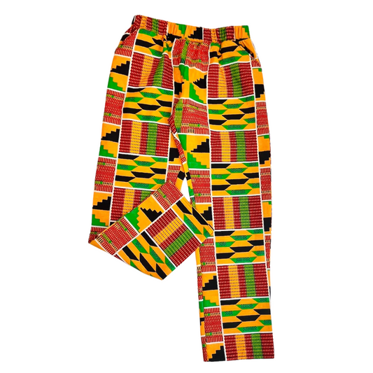 African print pants for babies, toddlers, and youth