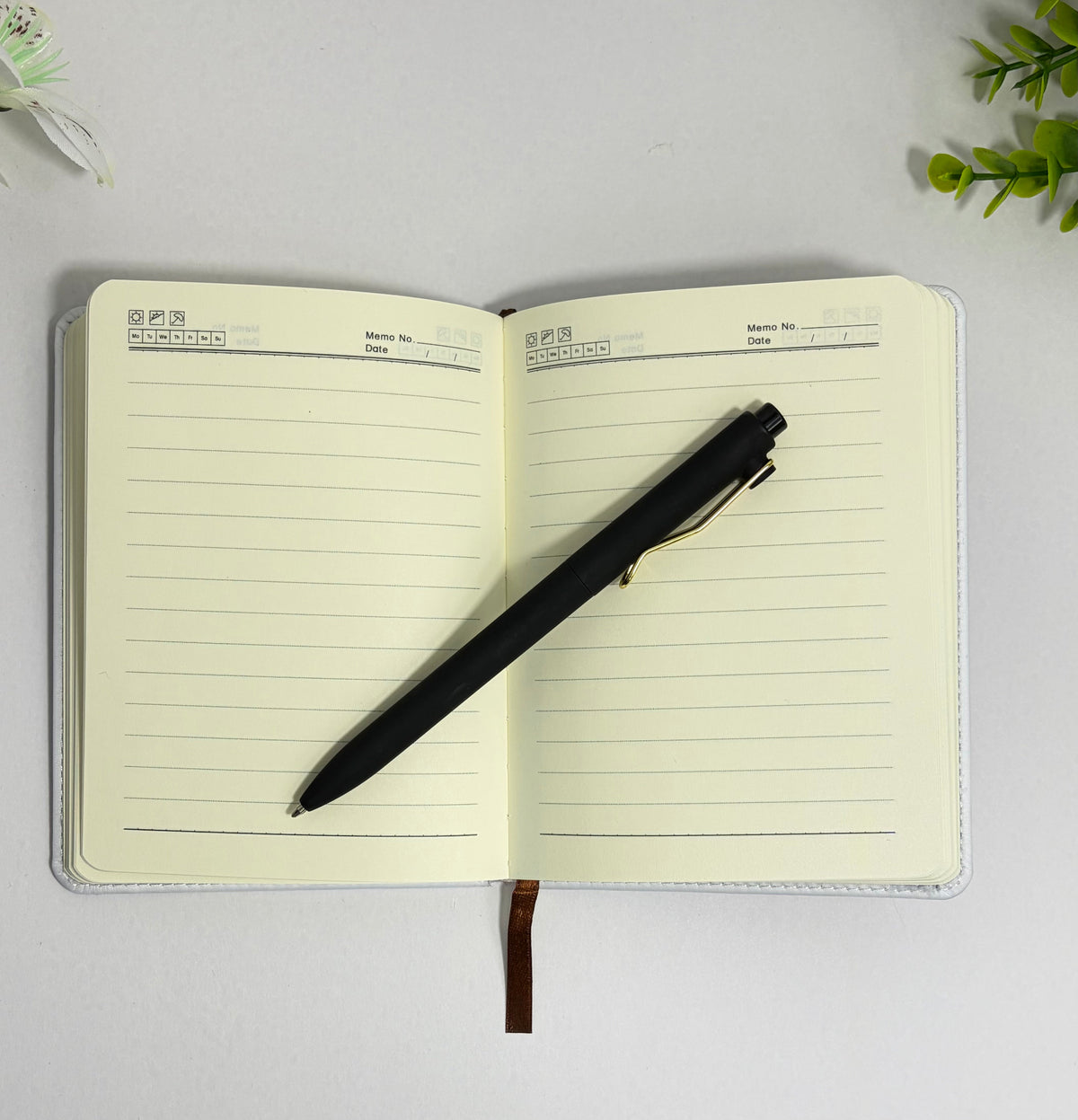 Brown & Black Mudcloth Shapes African Print Notebook – Personalized A6 Pocket Size