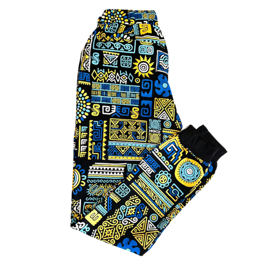 African print pants for the entire family
