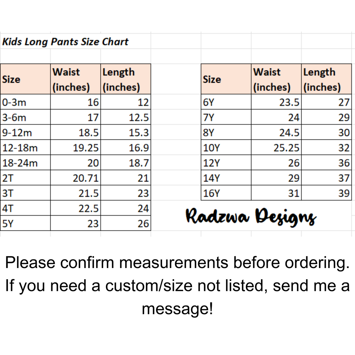 African print pants for babies, toddlers, and youth
